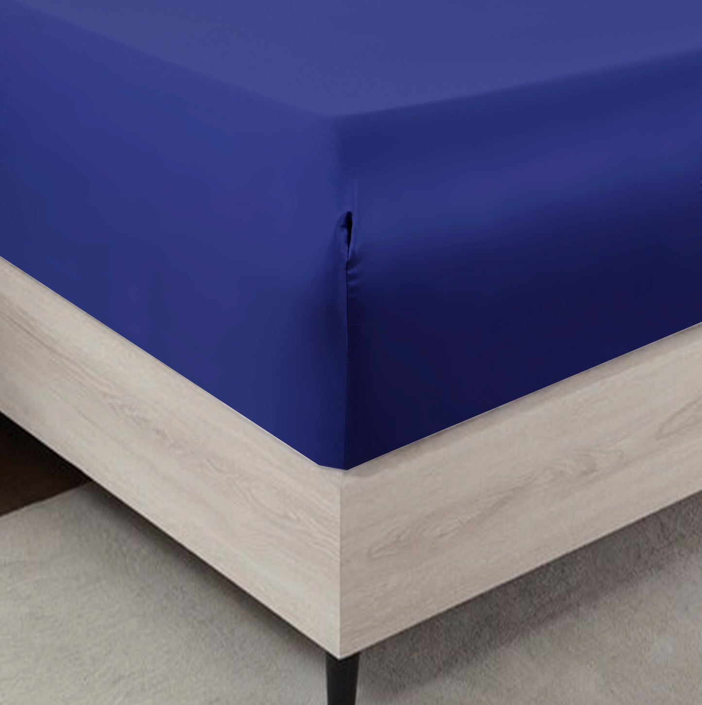 Plain Royal Blue Complete Sheet Set