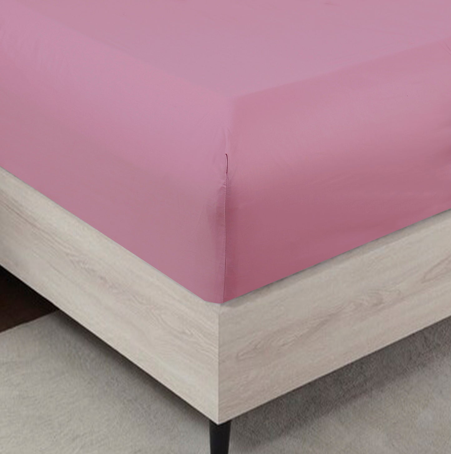 Plain Pink Complete Sheet Set