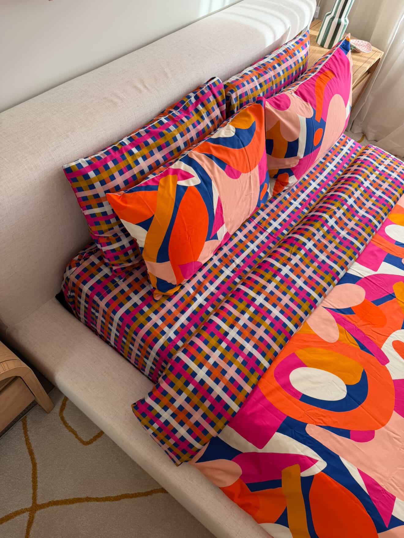 Sunrise Quilt Cover Set by Banana Pop Designs