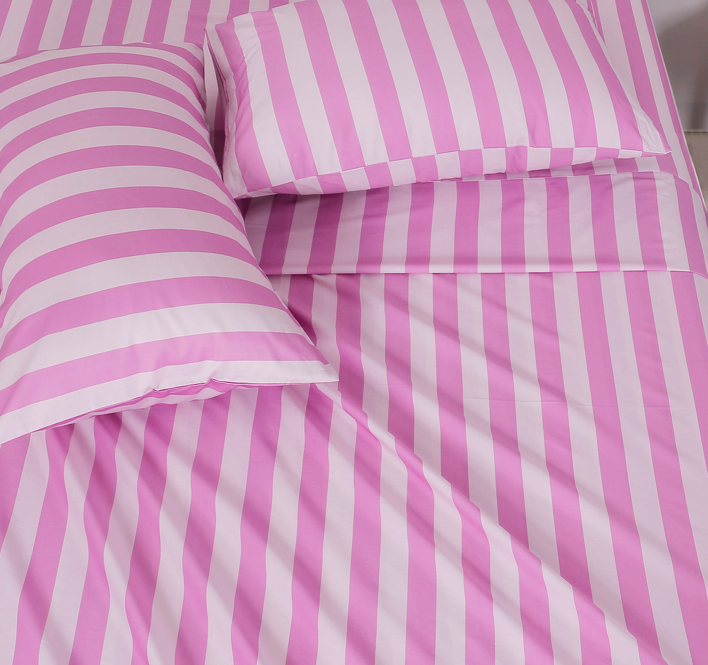 Showgirl Stripe Complete Sheet Set by Alex Mason