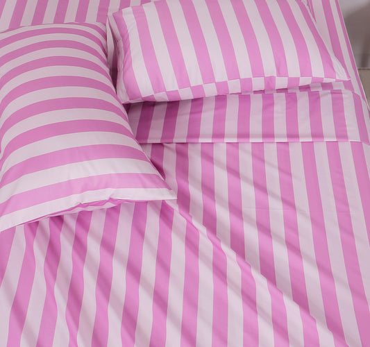 Showgirl Stripe Complete Sheet Set by Alex Mason