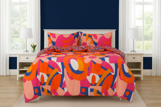 Sunrise Quilt Cover Set by Banana Pop Designs