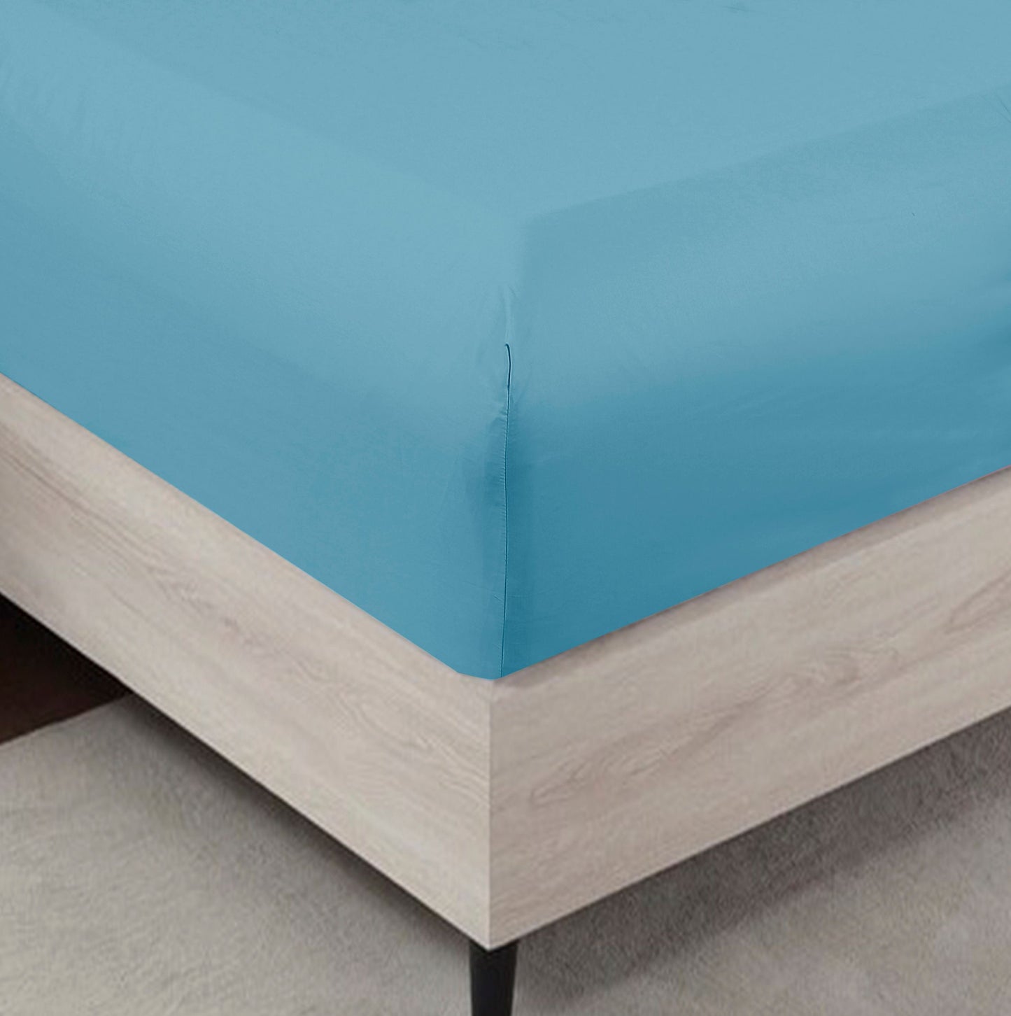 Plain Aqua Complete Sheet Set
