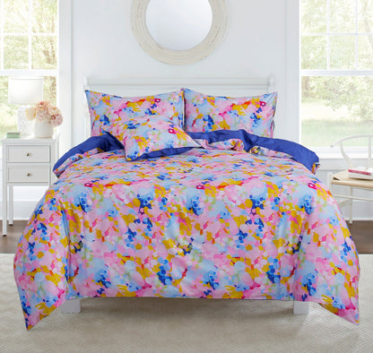 Beach Blossoms Quilt Cover by Maggi McDonald