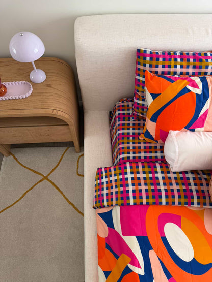 Sunrise Quilt Cover Set by Banana Pop Designs