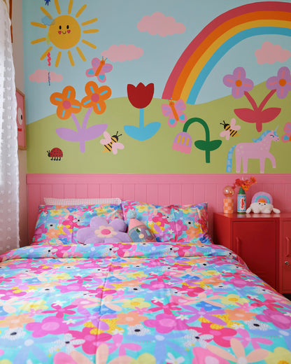 Daisy Dream Quilt Cover Set by Wonderland Design