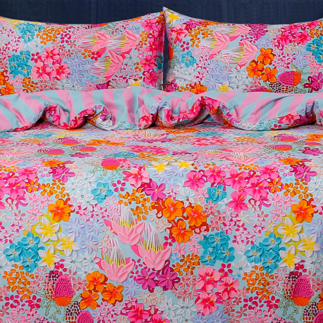 Malibu Quilt Cover Set by Alex Mason
