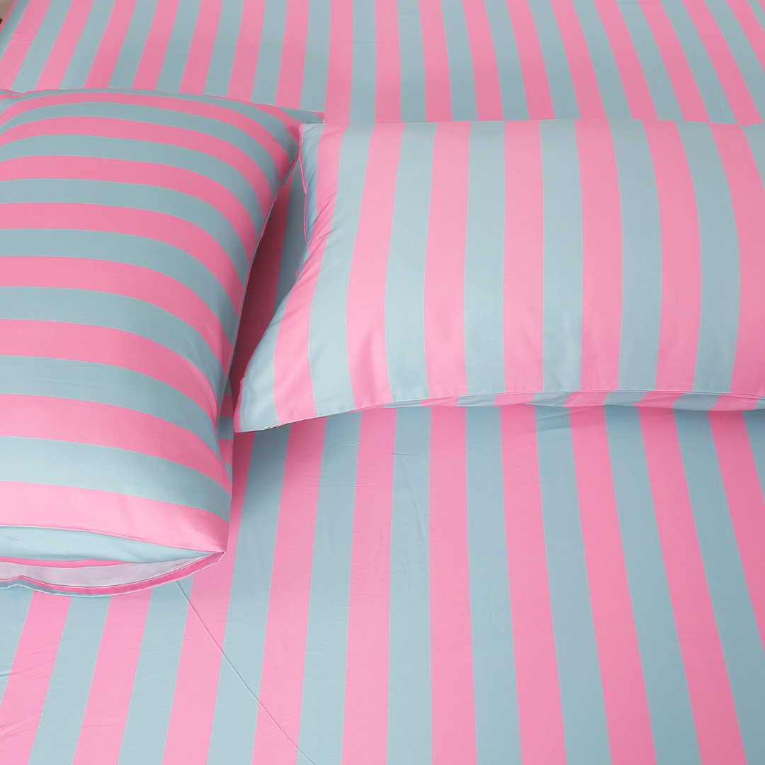 Malibu Stripe Complete Sheet Set by Alex Mason