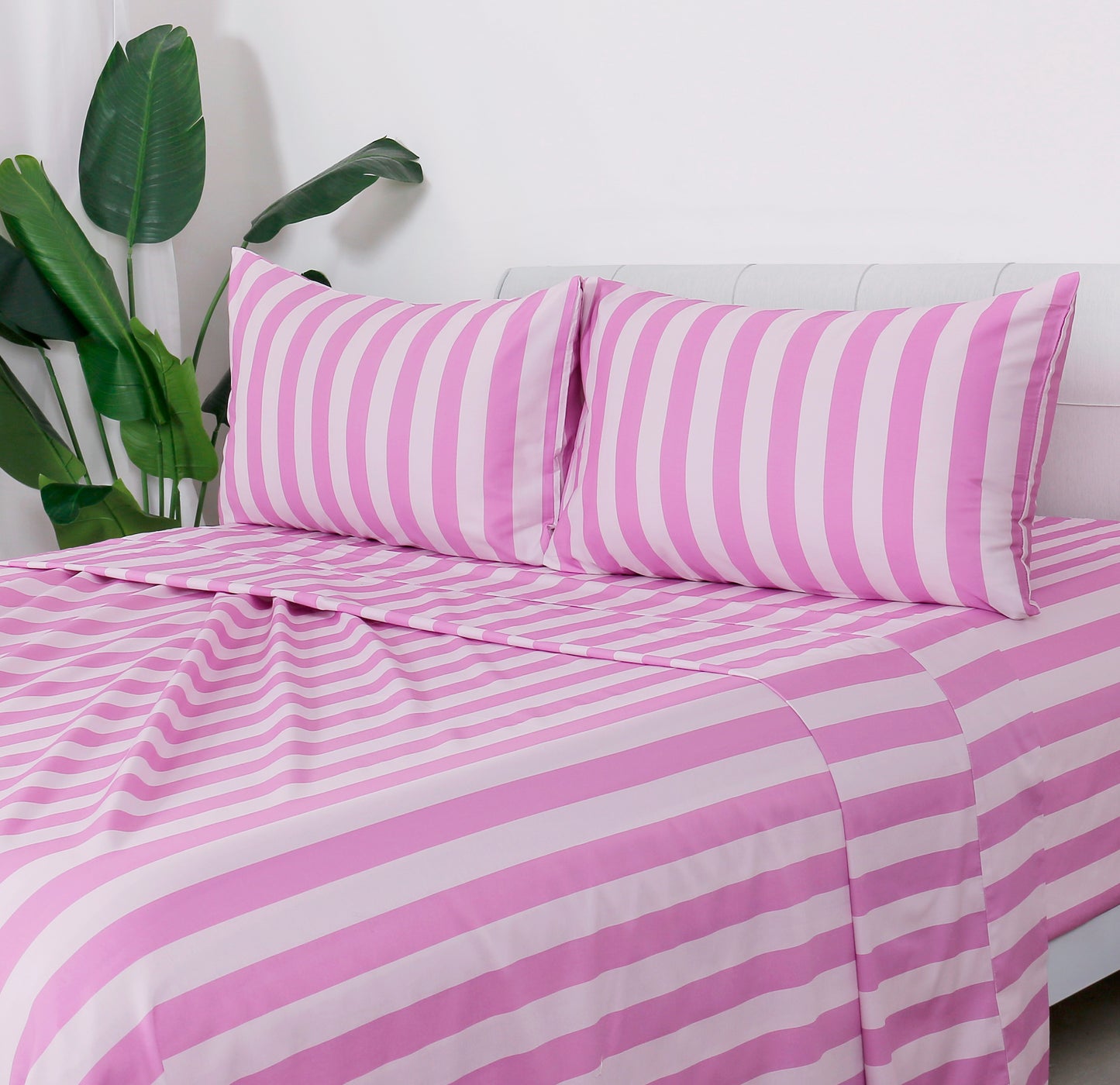 Showgirl Stripe Complete Sheet Set by Alex Mason